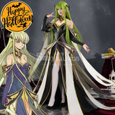 【Pre-Sale】Anime Code Geass Cosplay C.C. Queen Cosplay Costume Cosplay Costumes